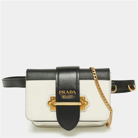 wit prada pak|Prada belt backpack.